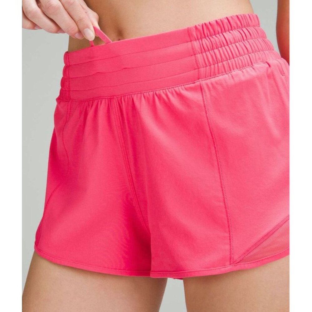 lululemon athletica Bright Pink Workout Shorts